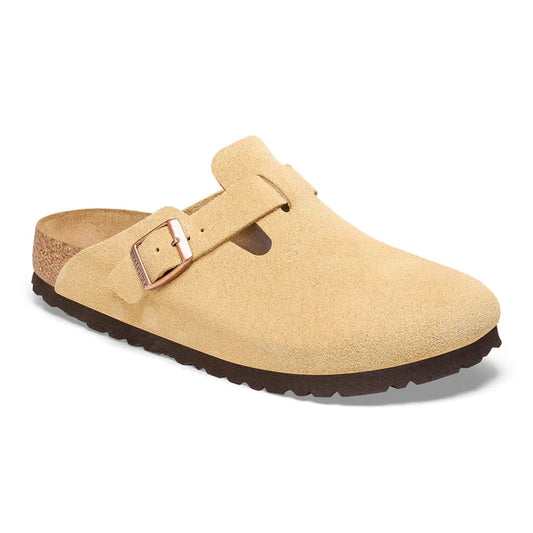 BIRKENSTOCK BOSTON SUEDE 333 scam+beige 1026164