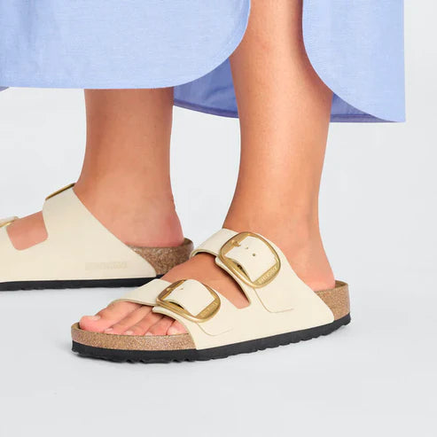 BIRKENSTOCK ARIZONA BIG BUCKLE NUBUCK LEATHER 223 nabuk+beige 1026585