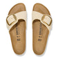 BIRKENSTOCK MADRID BIG BUCKLE NUBUCK LEATHER 1026604 ECRU