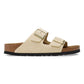 BIRKENSTOCK ARIZONA NUBUCK LEATHER 1026711 ECRU