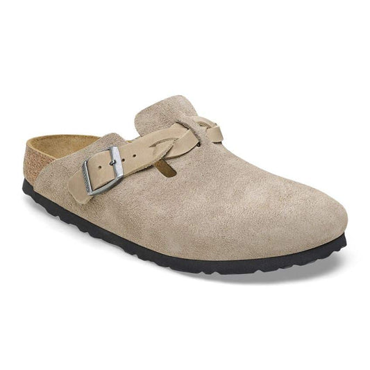 BIRKENSTOCK BOSTON BRAIDED 333 scam+beige 1026694