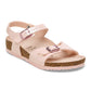 BIRKENSTOCK RIO KIDS BIRKO FLOR 118 pelle+rosa 1027338