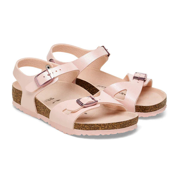 BIRKENSTOCK RIO KIDS BIRKO FLOR 118 pelle+rosa 1027338