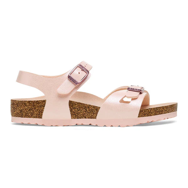 BIRKENSTOCK RIO KIDS BIRKO FLOR 118 pelle+rosa 1027338