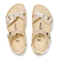 BIRKENSTOCK RIO KIDS BIRKO FLOR 112 pelle+bianco 1027418