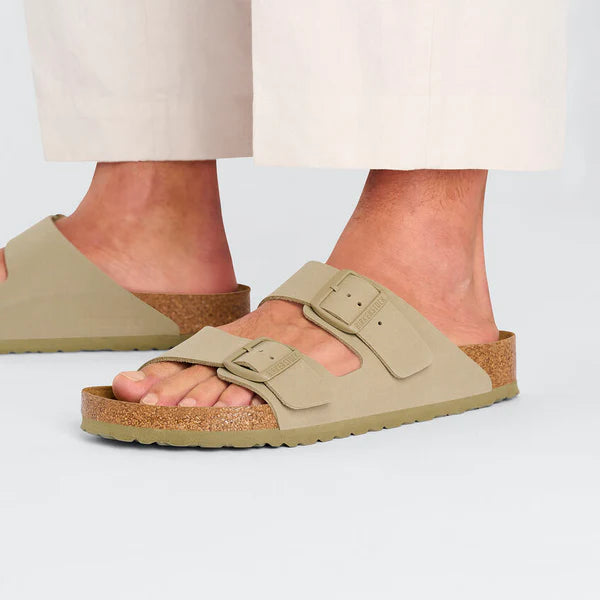 BIRKEN ARIZONA BASICO BIRKO FLOR 118 pelle+verde 1027697