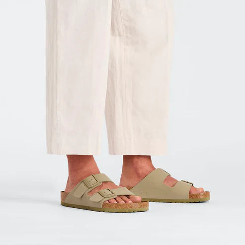 BIRKENSTOCK ARIZONA BASICO BIRKO FLOR 118 pelle+verde 1027697
