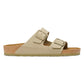 BIRKENSTOCK ARIZONA BASICO BIRKO FLOR 118 pelle+verde 1027697