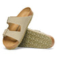 BIRKENSTOCK ARIZONA BASICO BIRKO FLOR 118 pelle+verde 1027697