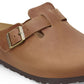 BIRKENSTOCK BOSTON OILED LEATHER 224 nabuk+cuoio 1028310