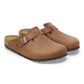 BIRKENSTOCK BOSTON OILED LEATHER 224 nabuk+cuoio 1028310