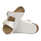 BIRKENSTOCK ARIZONA KIDS BIRKO FLOR - BIRKIBUC 112 pelle+bianco 1029456