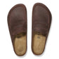 BIRKENSTOCK NAPLES WRAPPED SUEDE LEATHER - OILED LEATHER 224 nabuk+marr 1029700
