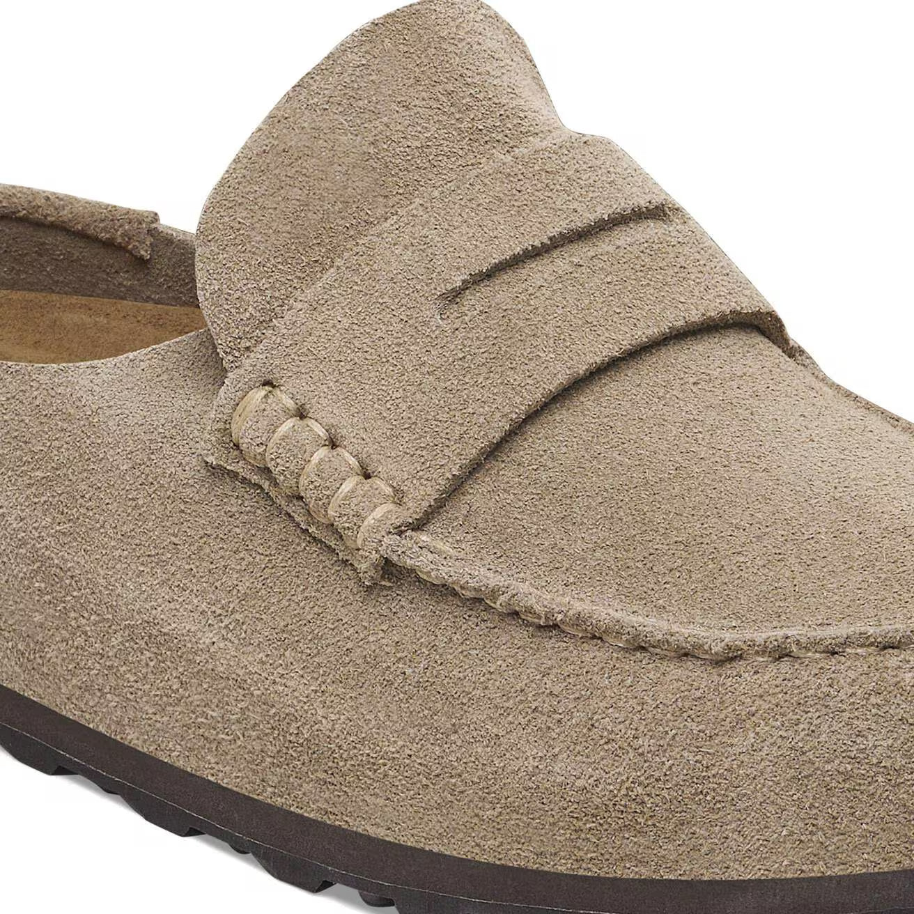 BIRKENSTOCK NAPLES WRAPPED SUEDE LEATHER - OILED LEATHER 333 scam+beige 1029710