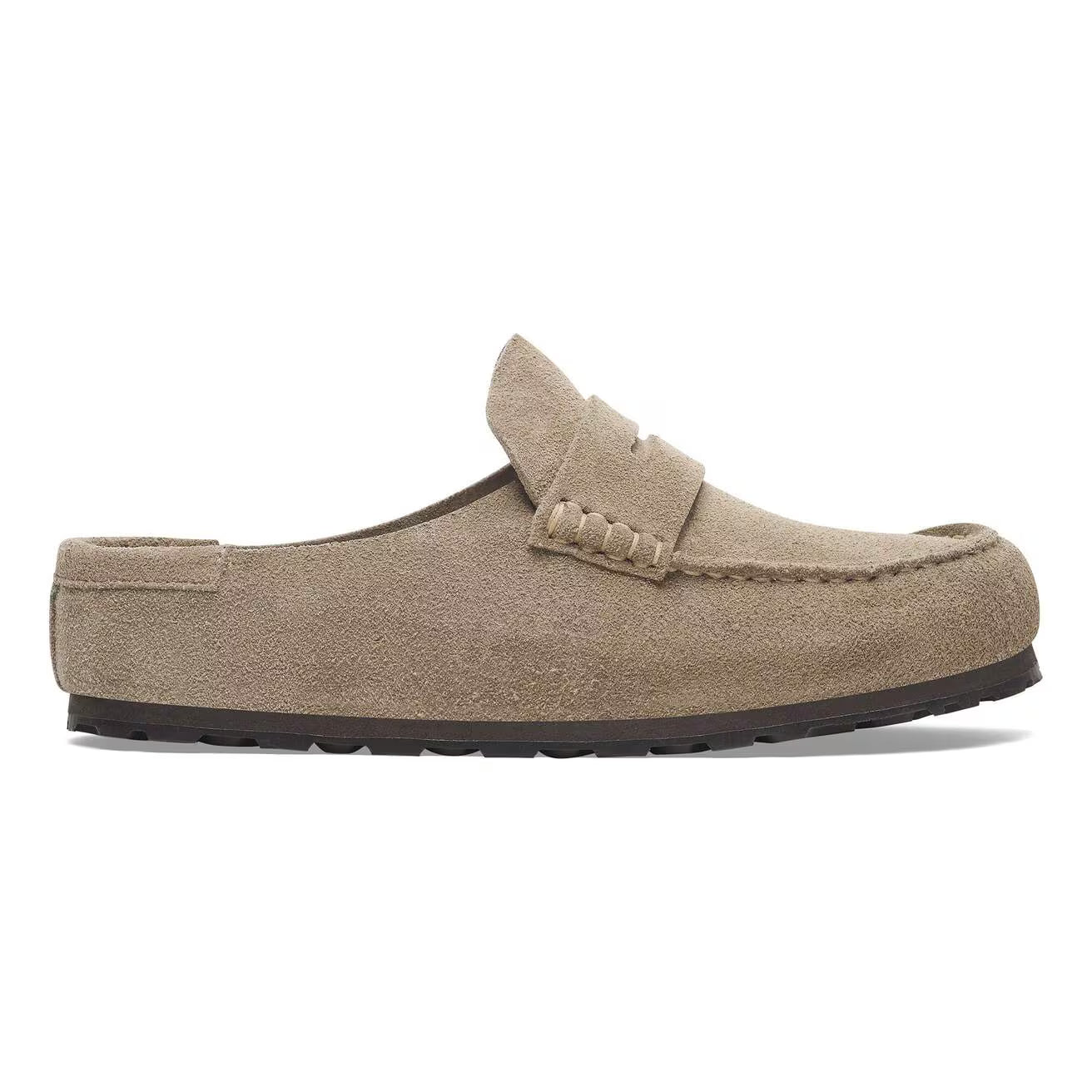 BIRKENSTOCK NAPLES WRAPPED SUEDE LEATHER - OILED LEATHER 333 scam+beige 1029710
