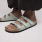 BIRKENSTOCK FLORIDA NUBUCK LEATHER 228 nabuk+verde 1030319