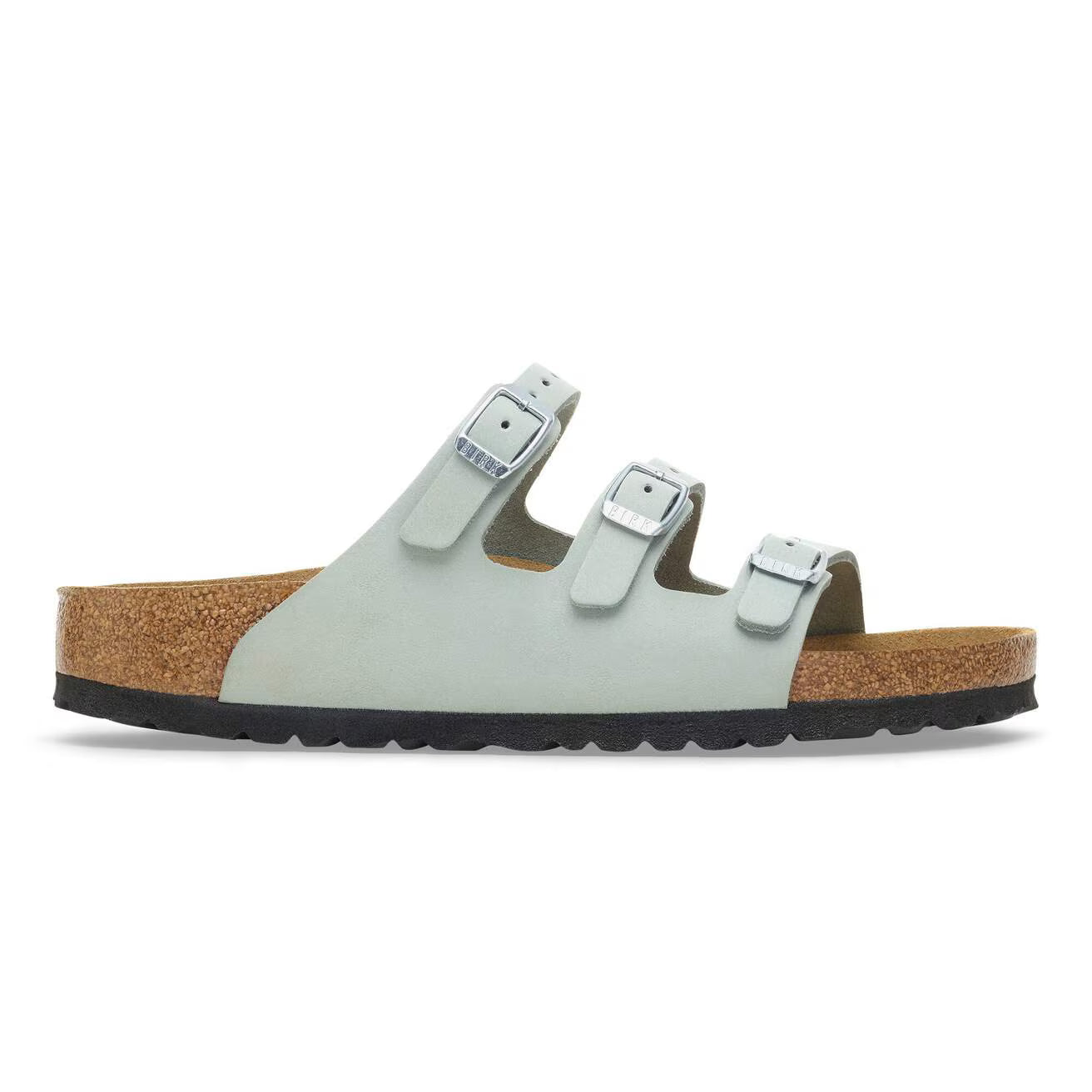 BIRKENSTOCK FLORIDA NUBUCK LEATHER 228 nabuk+verde 1030319