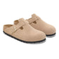BIRKENSTOCK BOSTON SUEDE 333 scam+beige 1030883