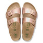 BIRKENSTOCK ARIZONA PLATFORM VEGAN BIRKO FLOR 118 pelle+rame 1031270