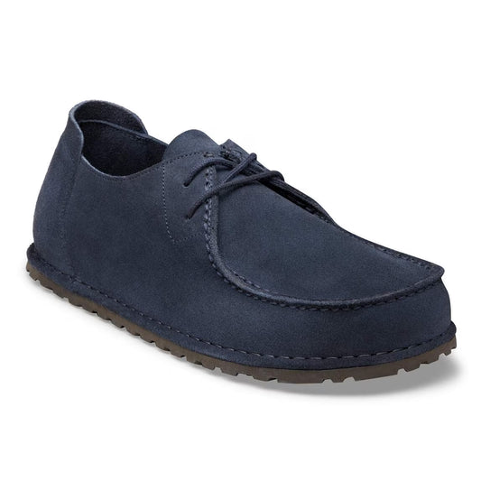 BIRKENSTOCK UTTI LACE SUEDE LEATHER - NATURAL LEATHER 335 scam+blu 1031468