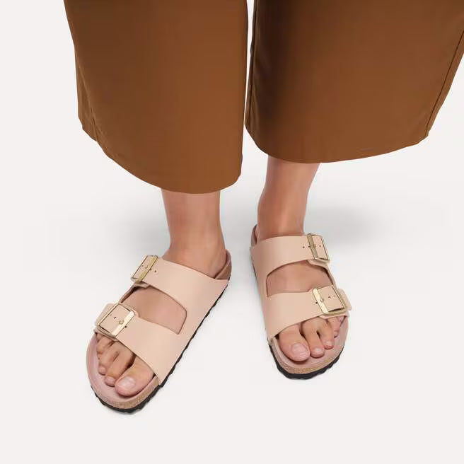 BIRKENSTOCK ARIZONA TRIPLES BIRKO FLOR 113 pelle+beige 1031525