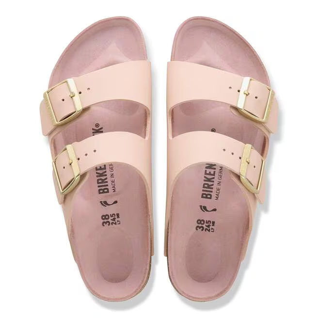 BIRKENSTOCK ARIZONA TRIPLES BIRKO FLOR 113 pelle+beige 1031525