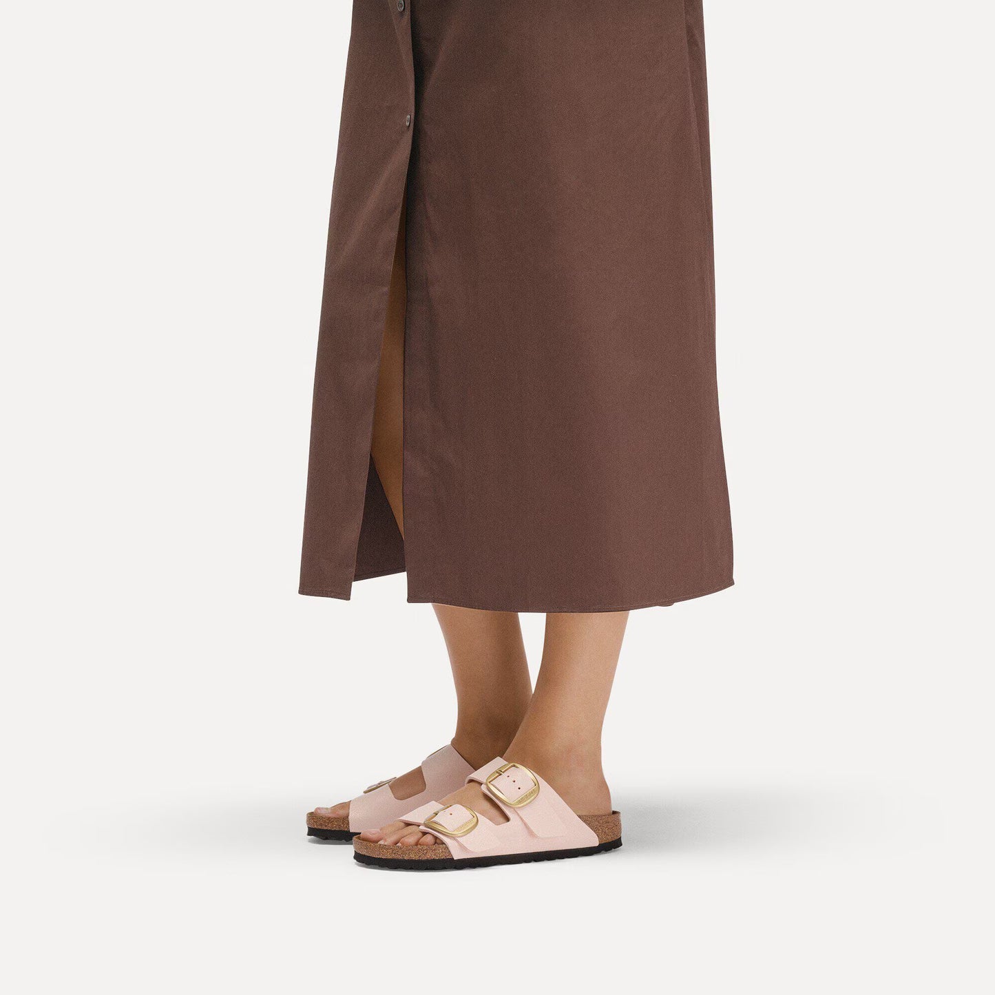 BIRKENSTOCK ARIZONA BIG BUCKLE BIRKO FLOR - BIRKIBUC 228 nabuk+rosa 1031566