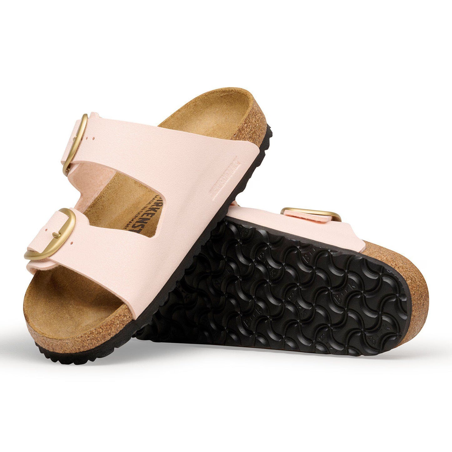 BIRKENSTOCK ARIZONA BIG BUCKLE BIRKO FLOR - BIRKIBUC 228 nabuk+rosa 1031566