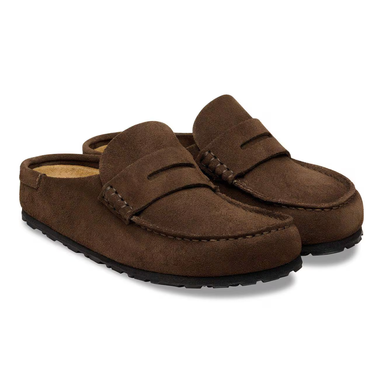BIRKENSTOCK NAPLES WRAPPED SUEDE LEATHER - OILED LEATHER 334 scam+moro 1031701