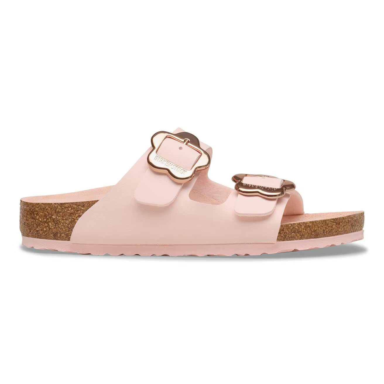 BIRKENSTOCK ARIZONA FLB KIDS BIRKO FLOR 118 pelle+rosa 1031703