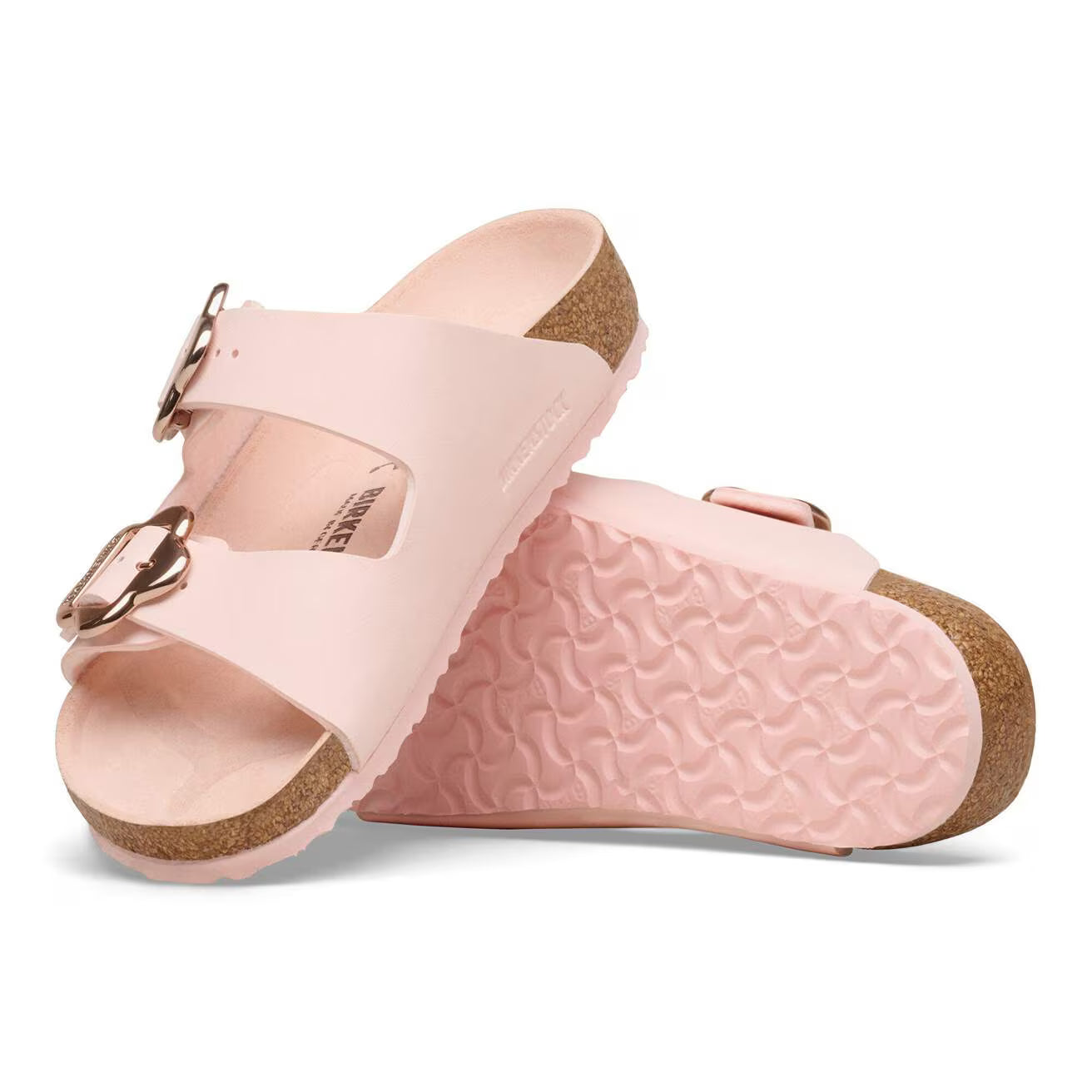 BIRKENSTOCK ARIZONA FLB KIDS BIRKO FLOR 118 pelle+rosa 1031703