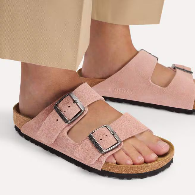 BIRKENSTOCK ARIZONA SUEDE LEATHER 338 scam+rosa 1031651
