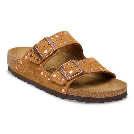 BIRKENSTOCK ARIZONA RIVET SUEDE LEATHER 334 scam+marr 1031731