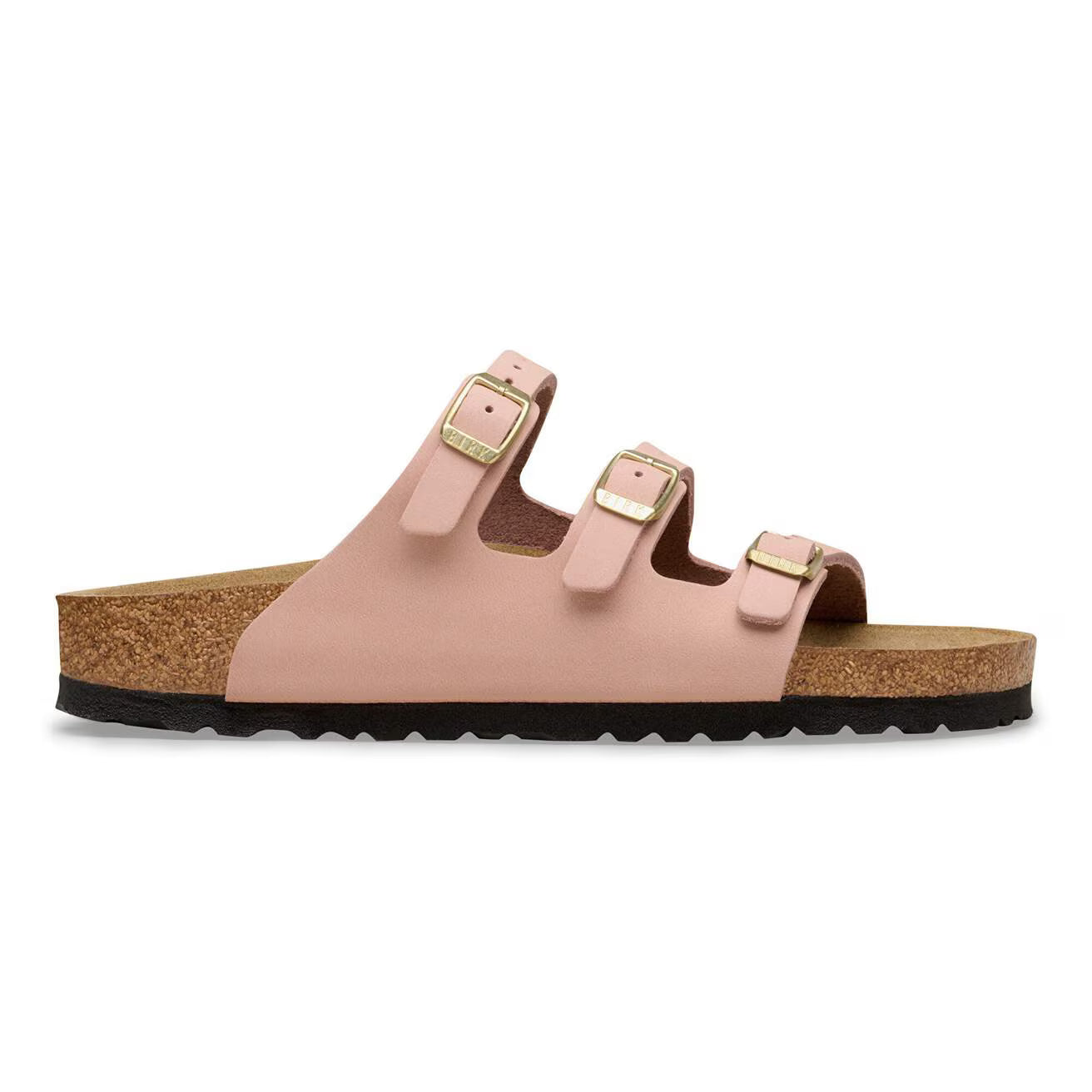 BIRKENSTOCK FLORIDA III PLATFORM BIRKO FLOR - BIRKOBUC 228 nabuk+rosa 1031813