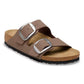 BIRKENSTOCK ARIZONA BIG BUCKLE BIRKO FLOR - BIRKIBUC 224 nabuk+moro 1032081