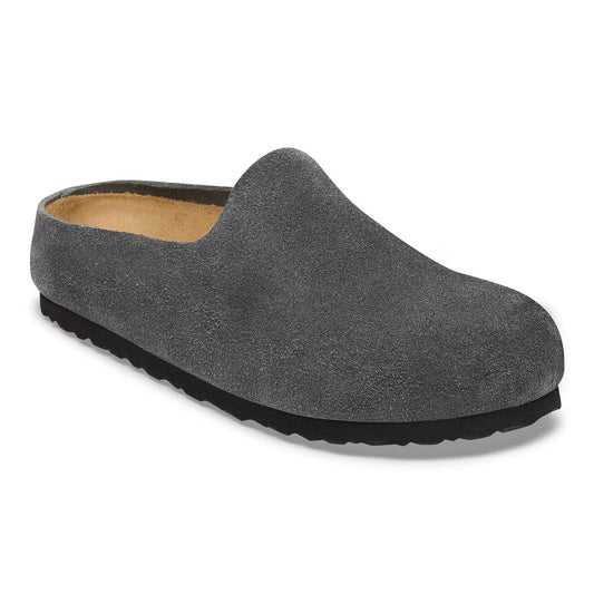 BIRKENSTOCK AMSTERDAM WRAPPED SUEDE LEATHER 338 scam+grigio 1032509