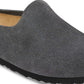 BIRKENSTOCK AMSTERDAM WRAPPED SUEDE LEATHER 338 scam+grigio 1032509