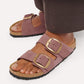 BIRKENSTOCK ARIZONA BIG BUCKLE NUBUCK LEATHER 336 nabuk+bordo 1032970