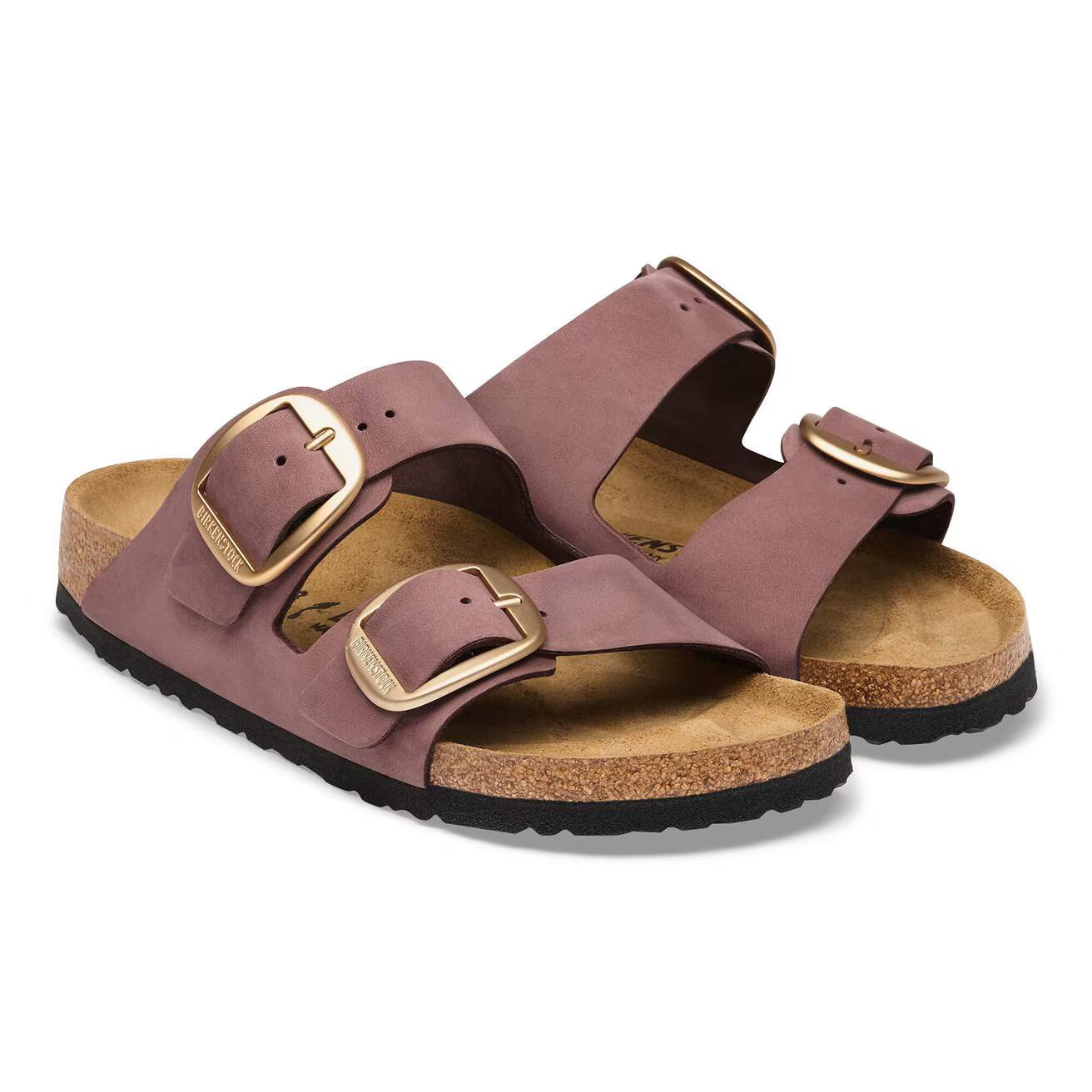 BIRKENSTOCK ARIZONA BIG BUCKLE NUBUCK LEATHER 336 nabuk+bordo 1032970