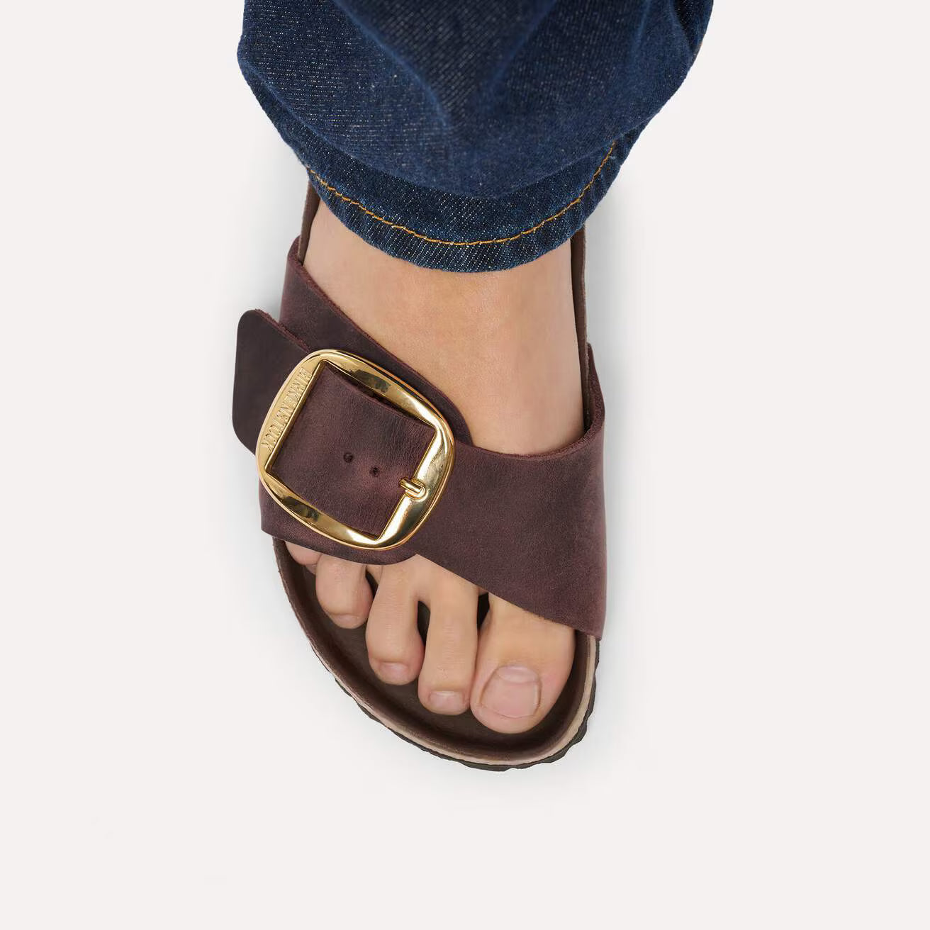 BIRKENSTOCK MADRID BIG BUCKLE HEX OILED LEATHER 224 nabuk+moro 1032914