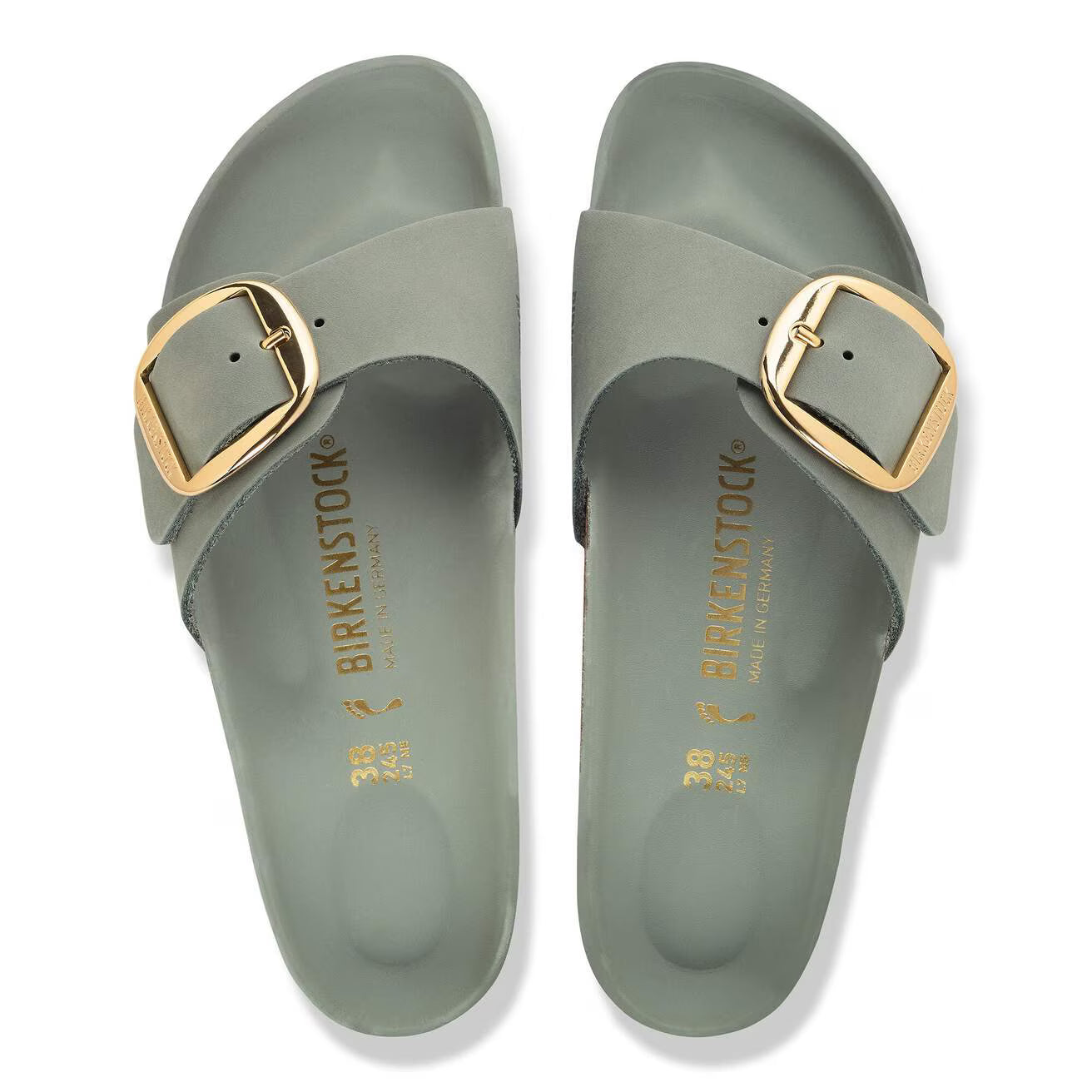 BIRKENSTOCK MADRID BIG BUCKLE OILED LEATHER 118 pelle+viola 1029300