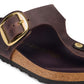 BIRKENSTOCK GIZEH BIG BUCKLE HEX OILED LEATHER 224 nabuk+moro 1032934