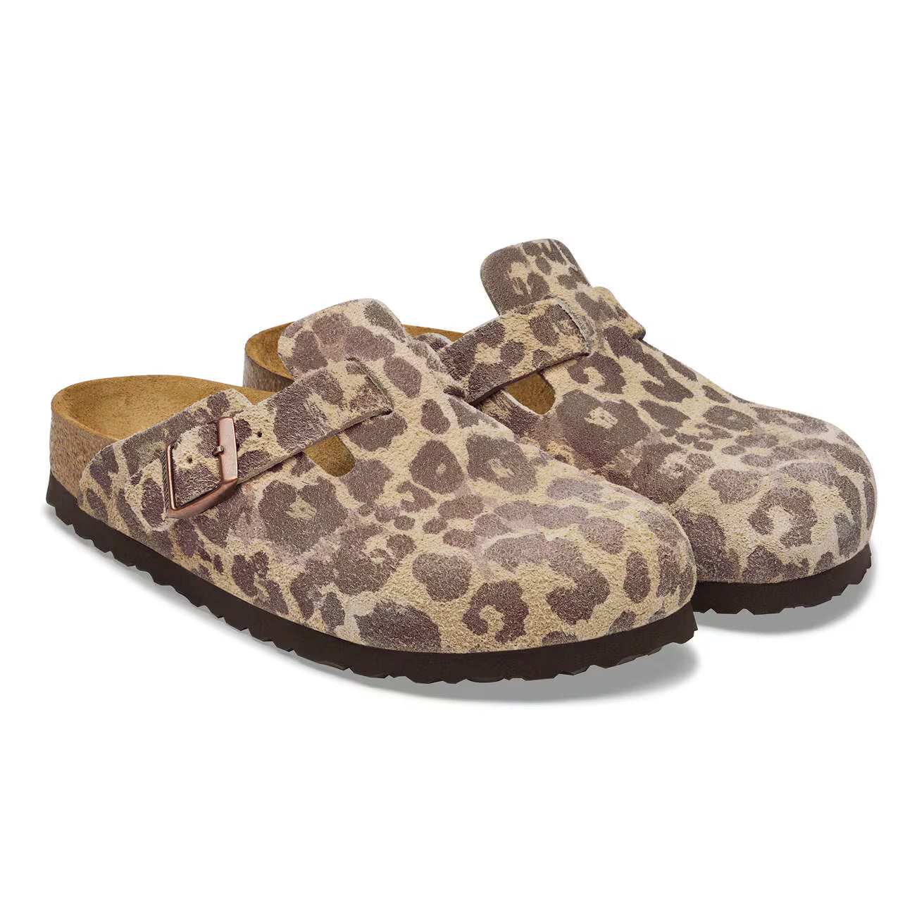 BIRKENSTOCK BOSTON LEO SUEDE LEATHER 664 stamp+marr 1033324