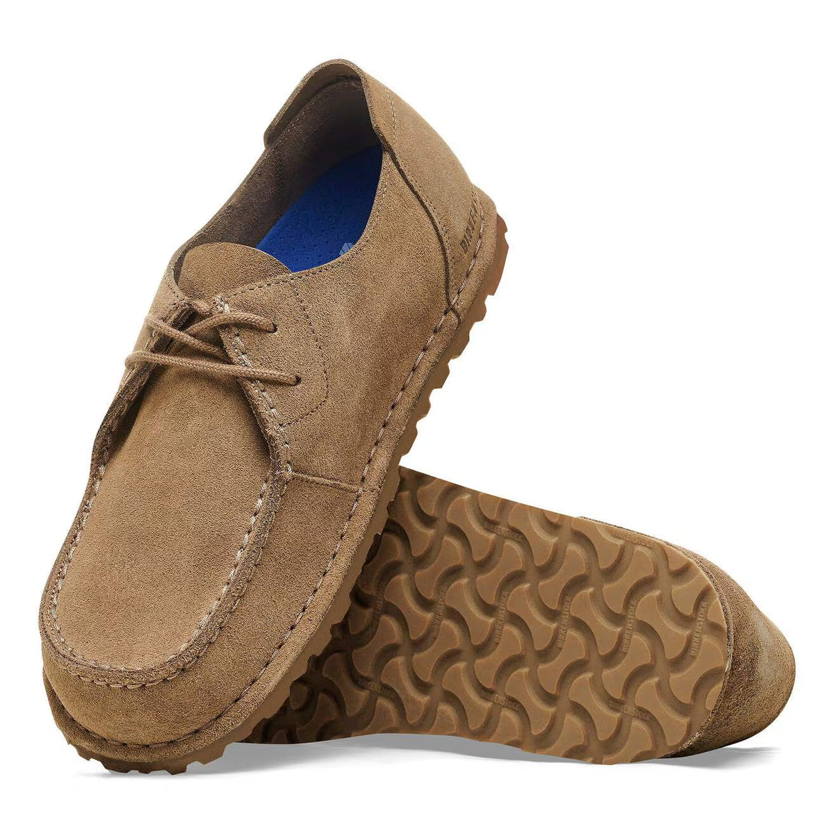 BIRKENSTOCK UTTI LACE N SUEDE LEATHER - NATURAL LEATHER 333 scam+beige 1027274