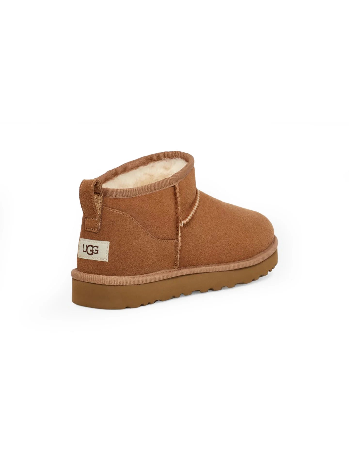 UGG 1116109 CLASSIC ULTRA MINI W 334 scam+cuoio CHESTNUT