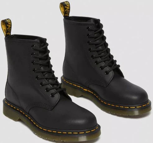 DR. MARTENS 1460 GREASE 111 pelle ingr+nero 11822003