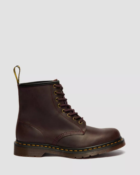 DR. MARTENS 1460 GREASE 116 pelle ingr+rosso 11822609