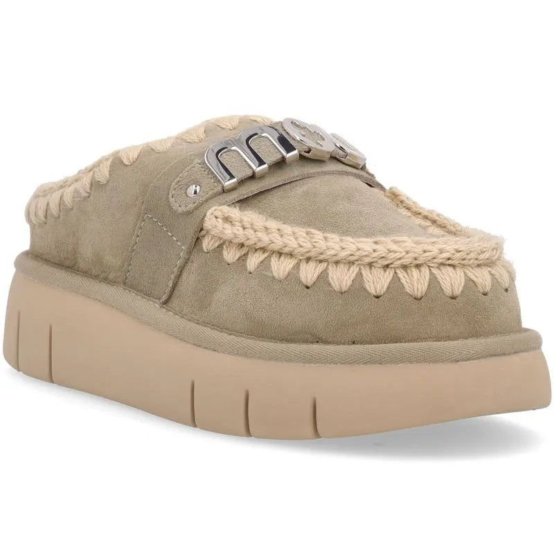 MOU FW531001A BOUNCE CLOG METAL LOGO 333 scam+beige ELGR