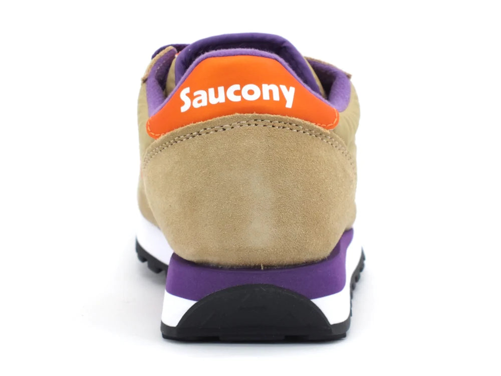 SAUCONY JAZZ O  WOMAN S1044 531 TAN PURPLE ORANG