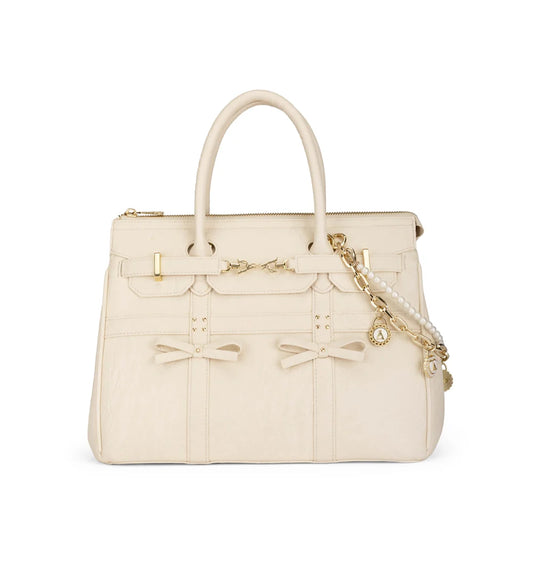 L ATELIER DU SAC MARYLOU TOTE 112 pelle+bianco 19141